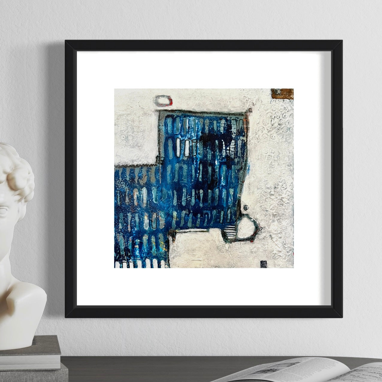 “Your Apartment on 34th St, the Day We Got Snowed in and Drank Moscato and You Got Angry and I Fell in Love with You” (10 x 10 in)