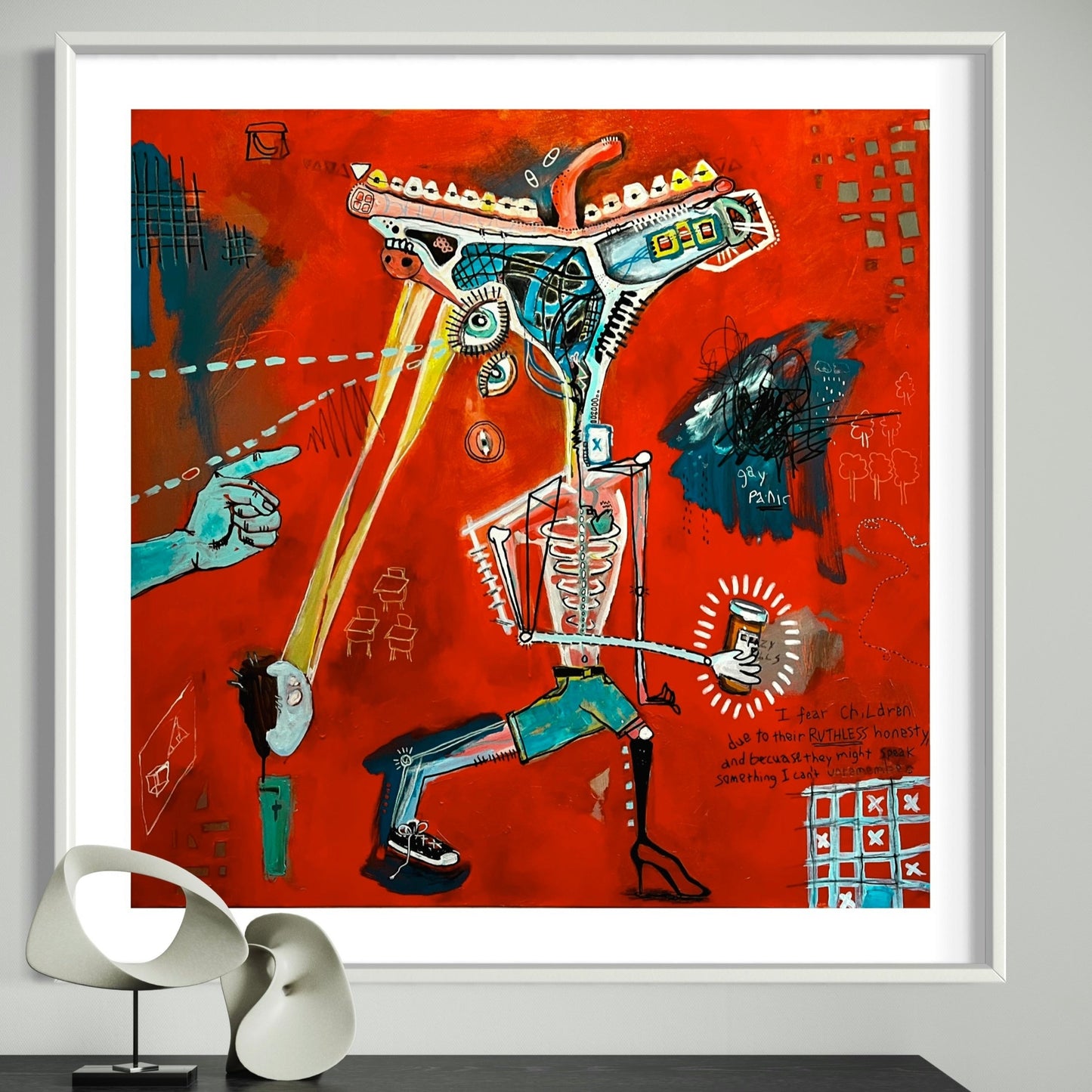 “Gay Panic” - (36 x 36 in)