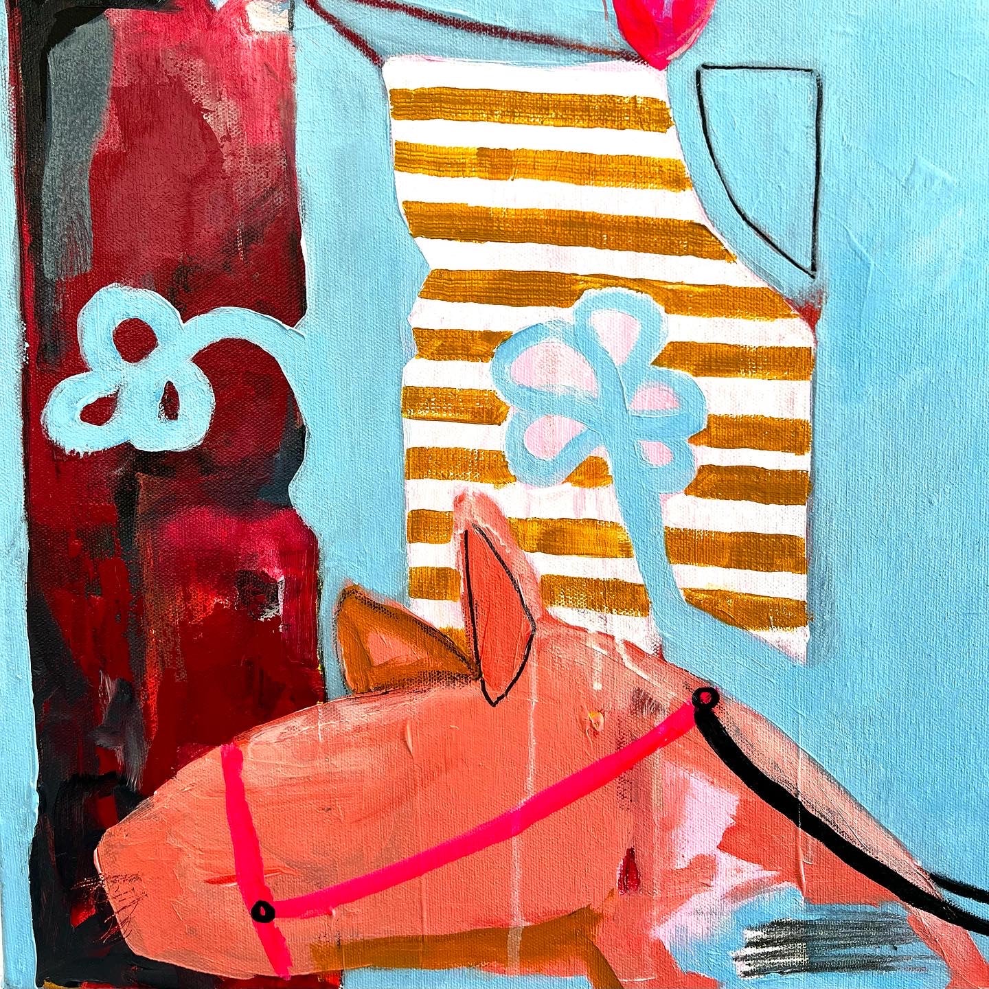 “Cowboy (gay)” Giclee Print (36 x 36 in)