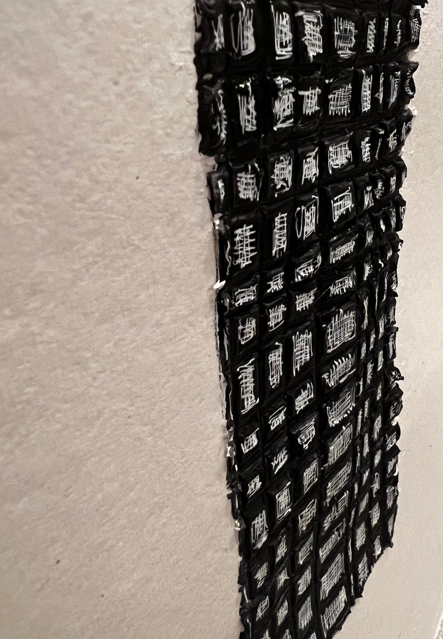 “Like a Snake Molts Its Skin" (9 x 12 in)