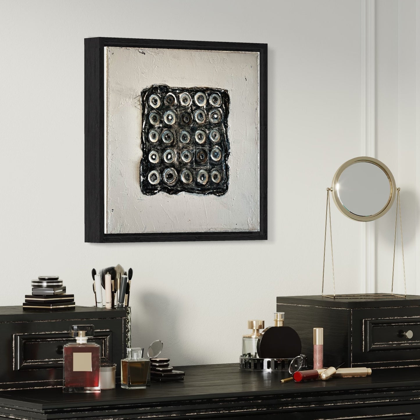 “With Age Comes Loss" (framed, 12 x 12 in)