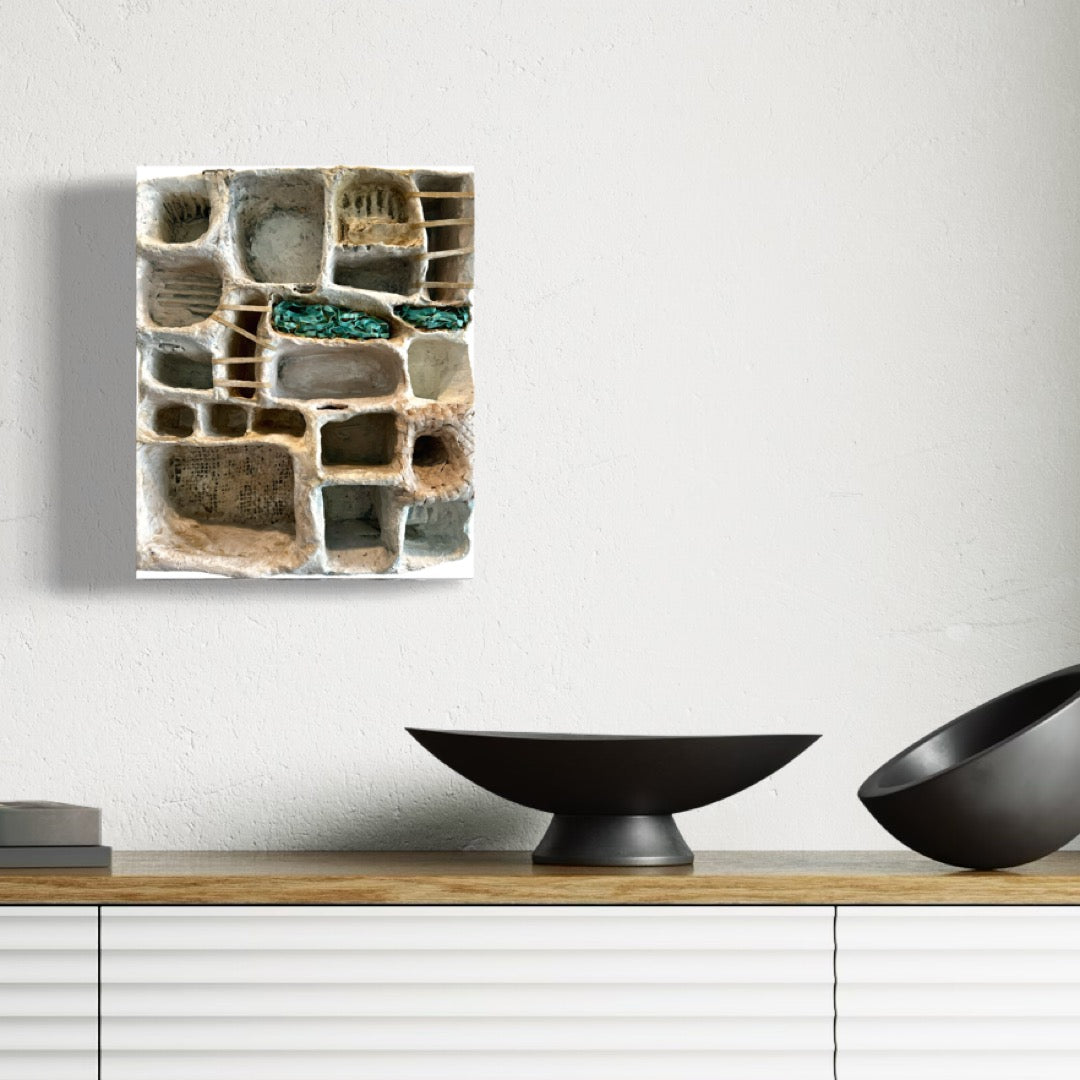 “Our Bones are Barely Held Together by Our Bodies" (8.5 x 10.5 in)