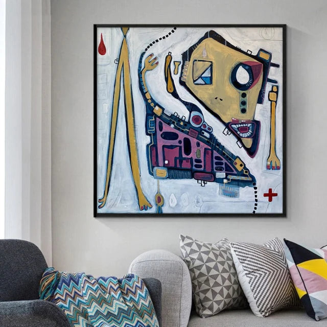 "_ Begat _" Giclee Print (30 x 30 in)