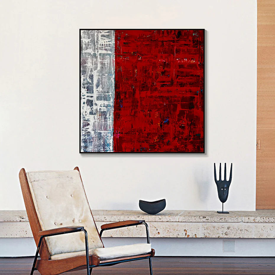 "Hidden Agenda" (36 x 36 in)