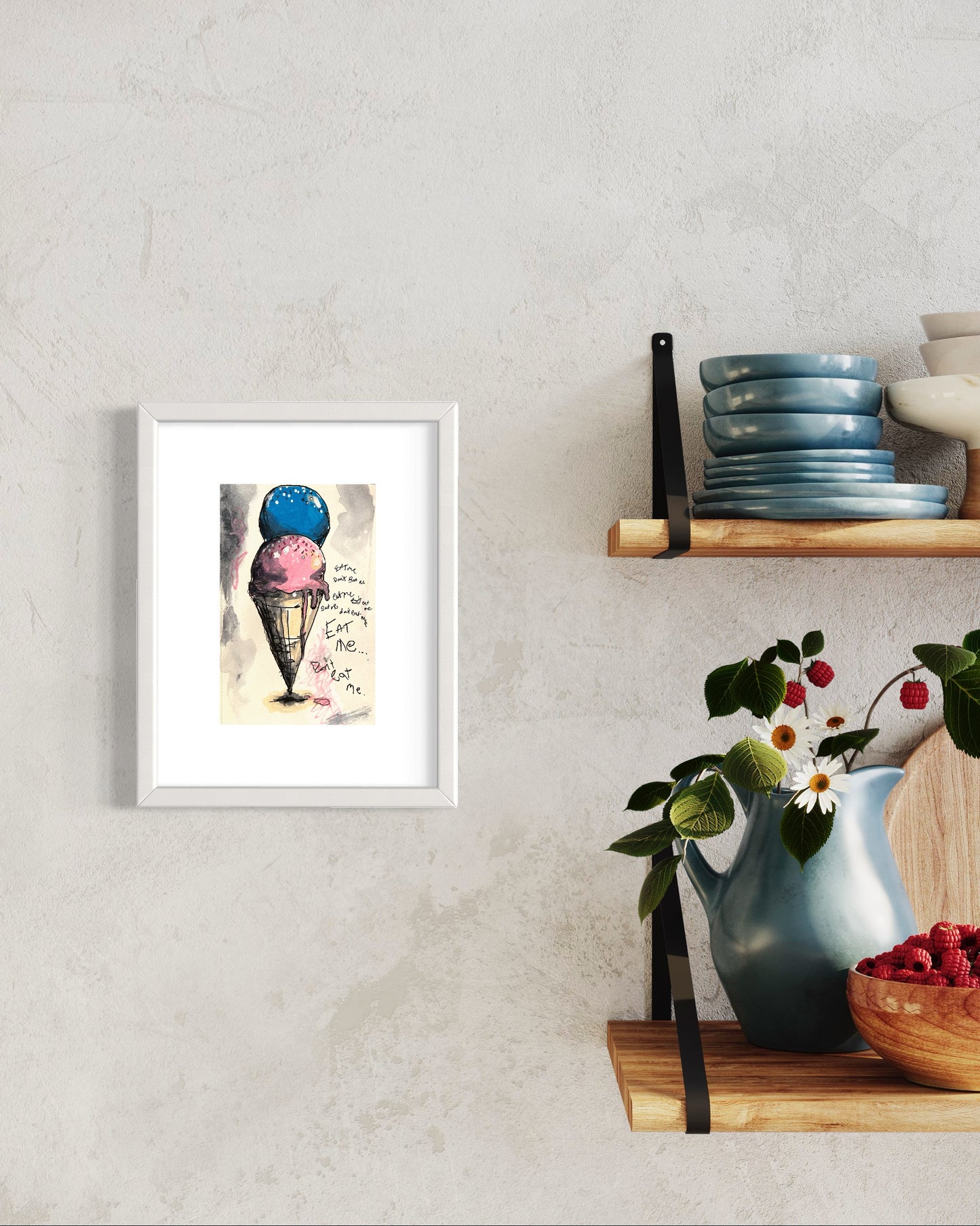 "Eat Me" Giclee Print (5.5 x 8.5 in)