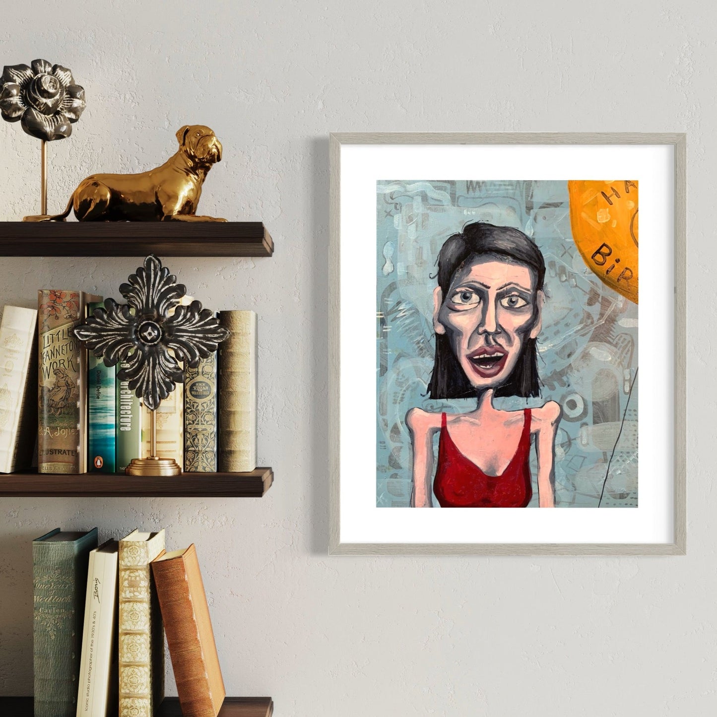 "Drunk and Sunburned, Miranda Ruins Birthday... Again" (16 x 20 in)