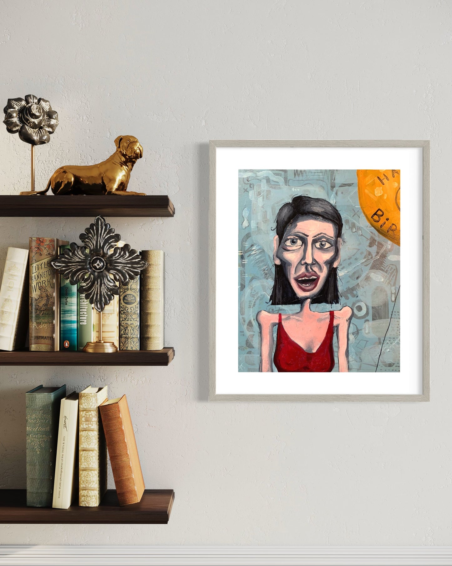 "Drunk and Sunburned, Miranda Ruins Birthday... Again" Giclee Print (16 x 20 in)