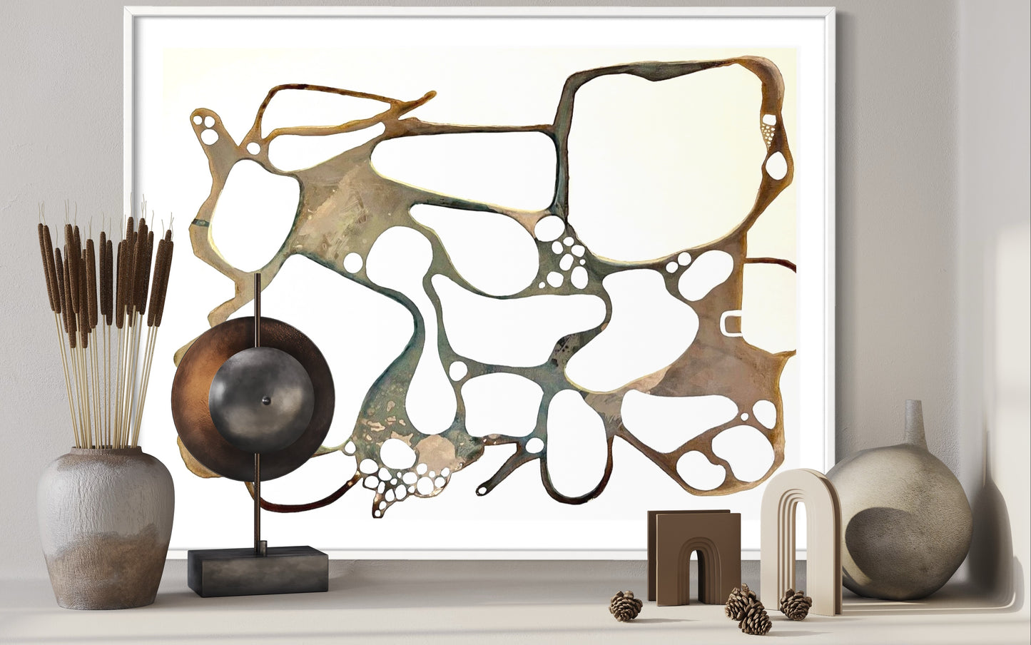 "Ghost Leather" (30 x 40 in)