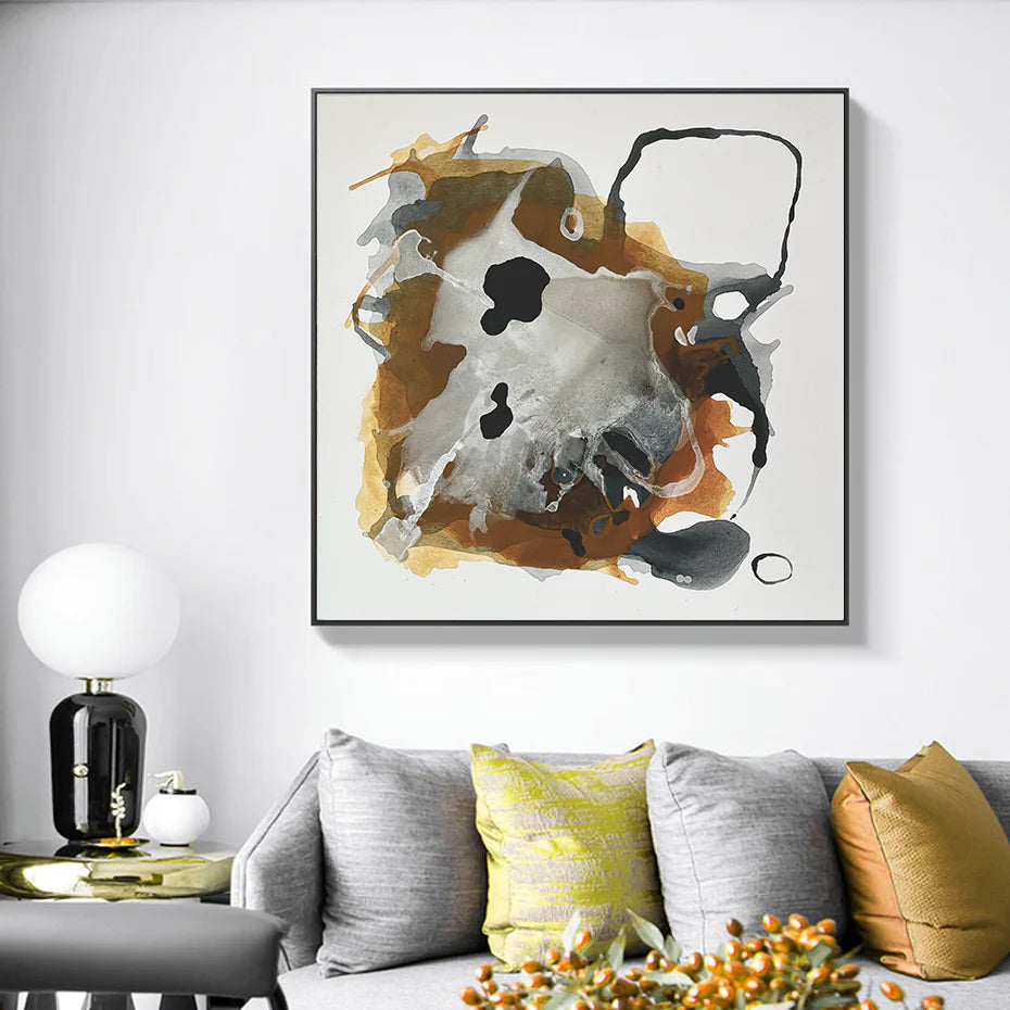 "Osmosis" (36 x 36 in)