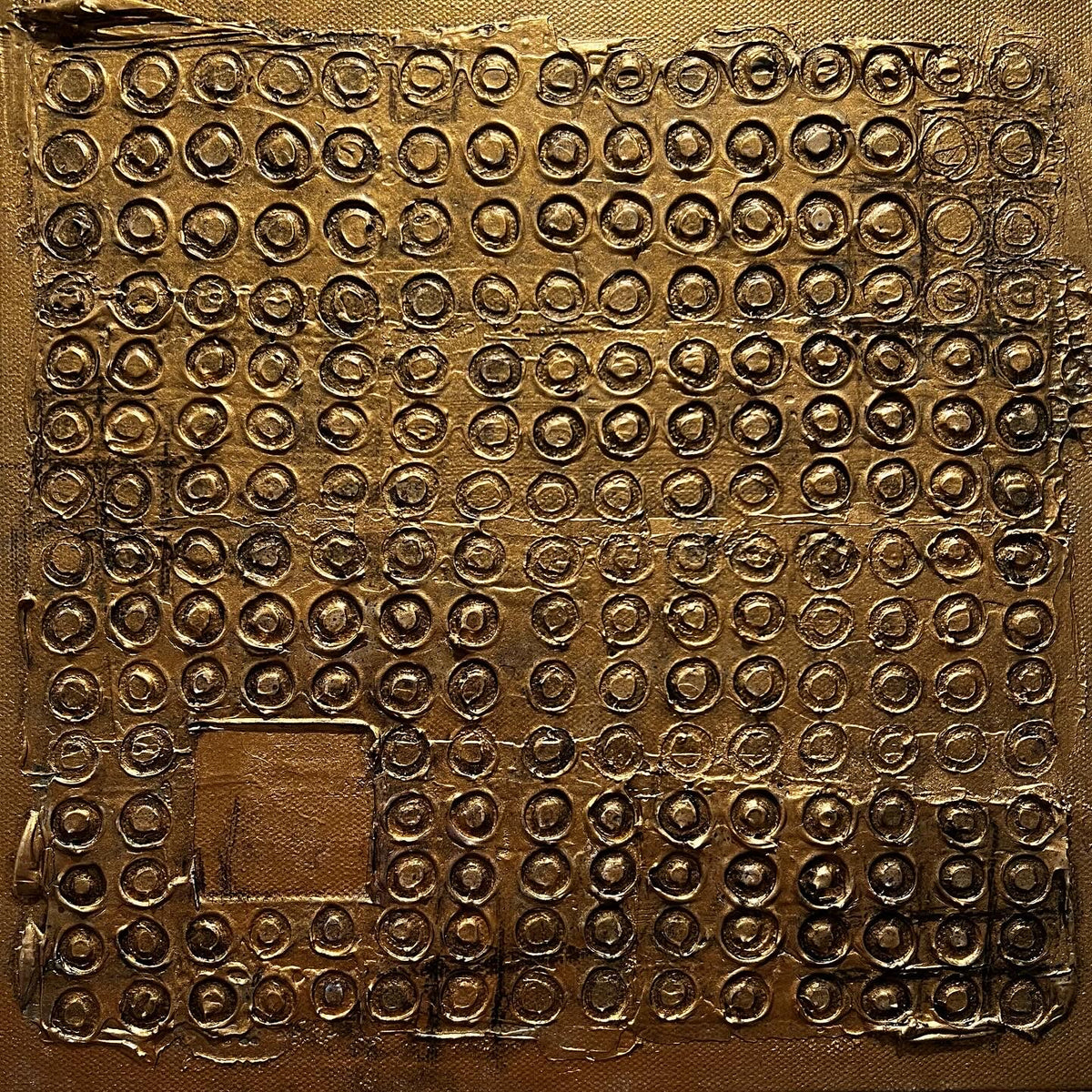 “Bronze Bomb” - (10 x 10 in)