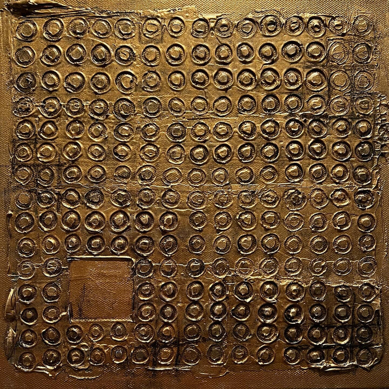 “Bronze Bomb” - (10 x 10 in)