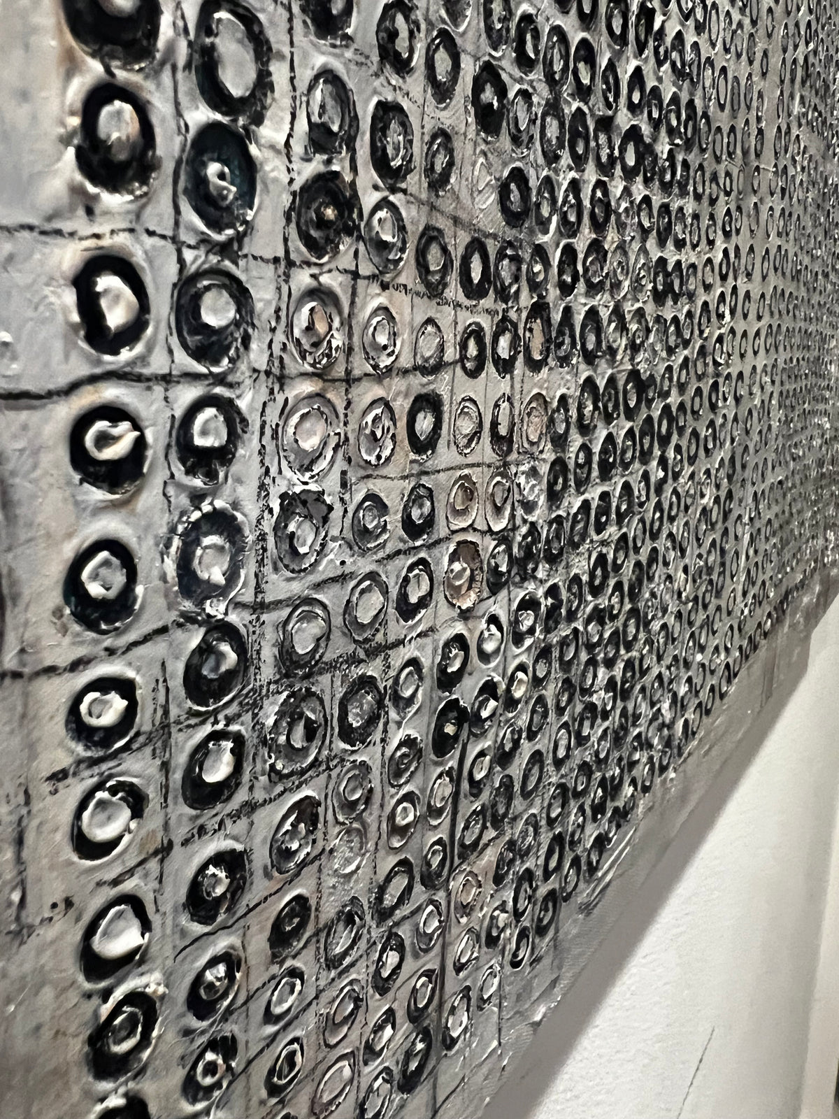 “A Day’s Worth of Minutes, or Something Similar" (36 x 36 in) — view 5