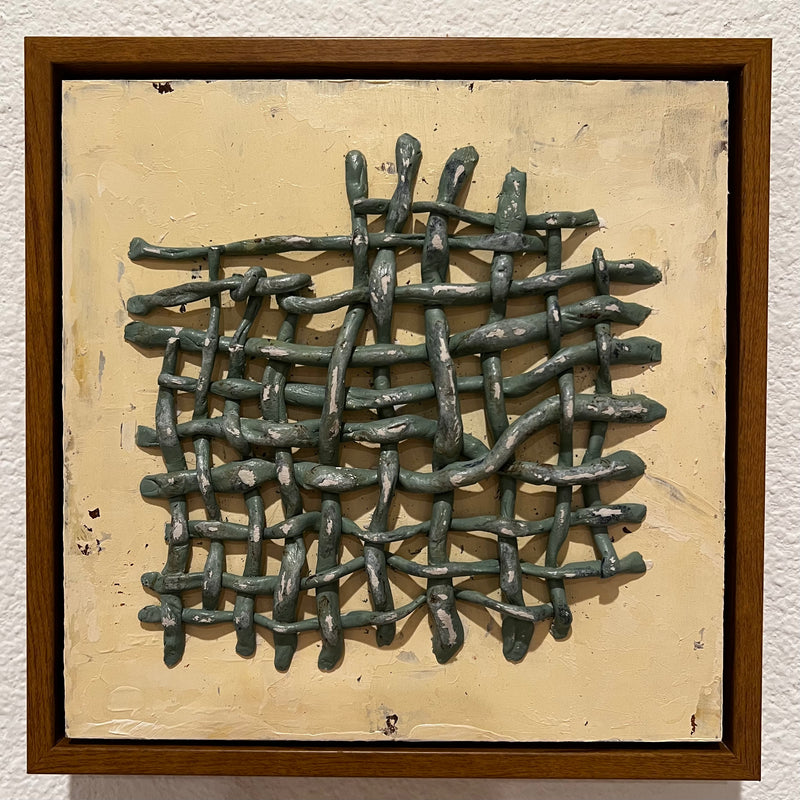 “Weave” (framed, 8 x 8 in)