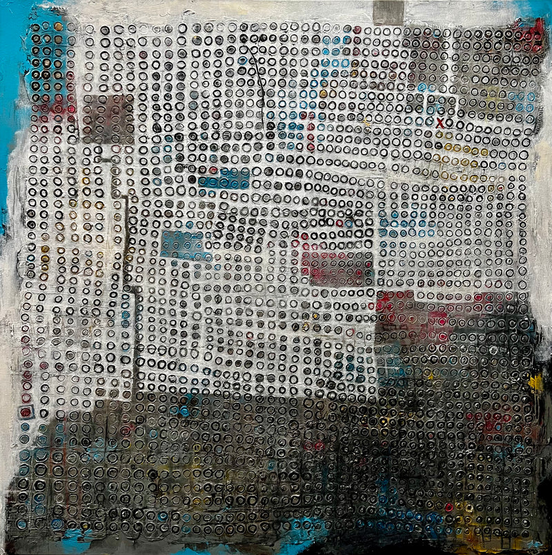 “Squaring the Circle" (36 x 36 in)