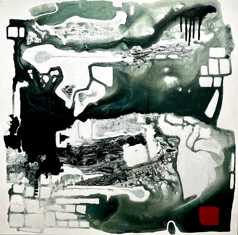 “Swirl” (36 x 36 in)