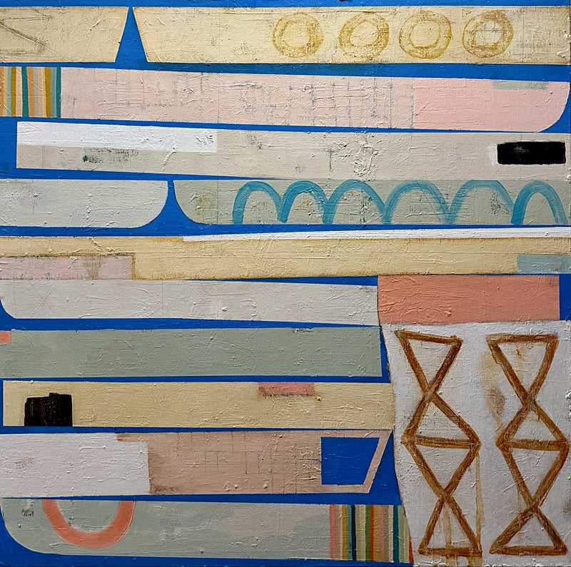 “Sky Lattice" (36 x 36 in)