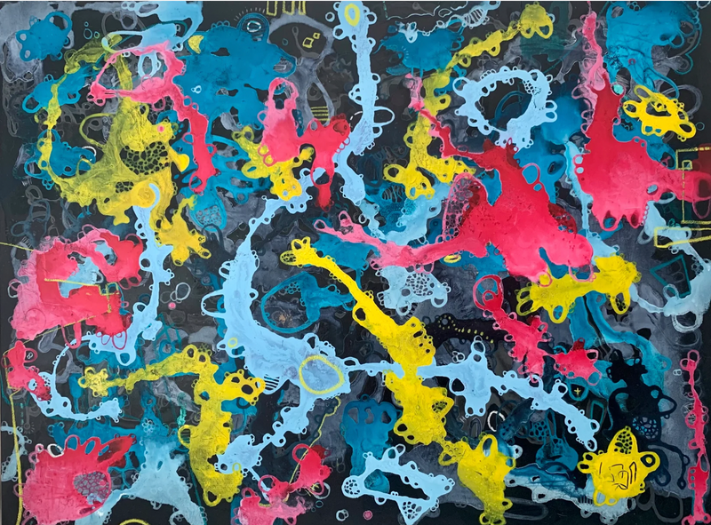 "Untitled" (36 x 48 in)