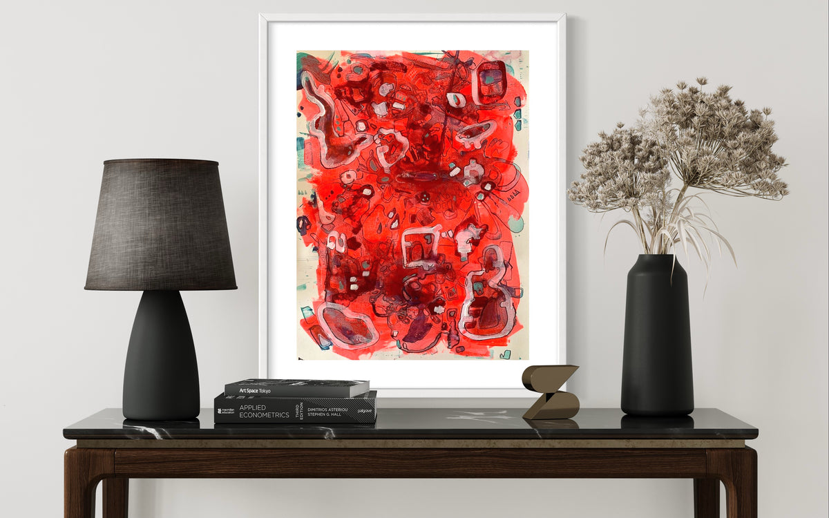 "Recessive Excessive" (18 x 24 in) — view 3