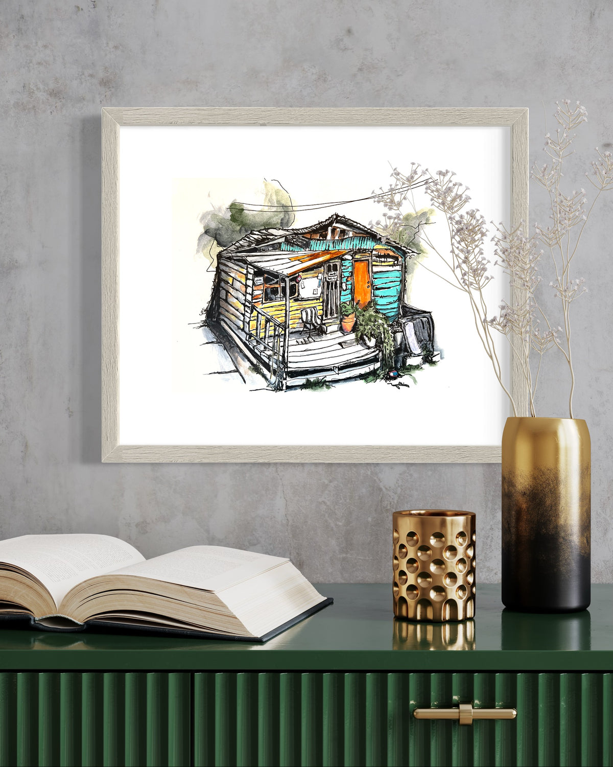 “Imaginary ATX: Home Sweet Home" (9 x 12 in) — view 2